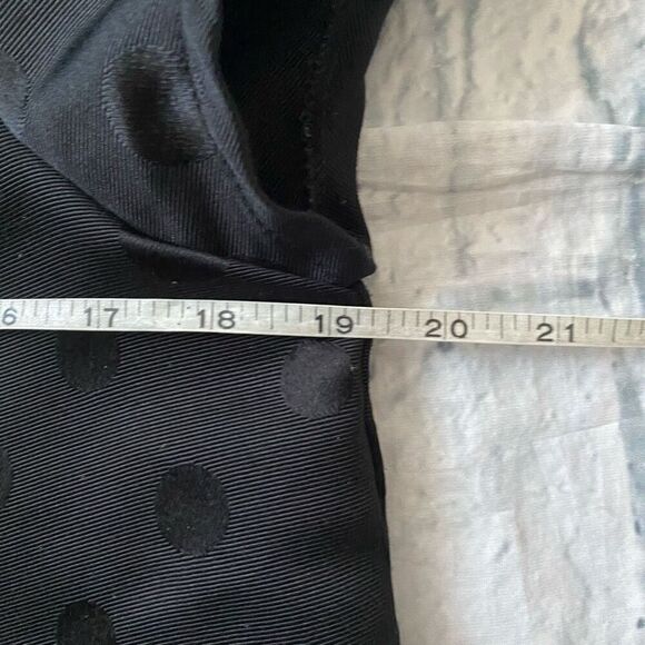 Xhilaration women M fully lined cropped one hook jacket with dots & cap sleeve - Picture 11 of 11
